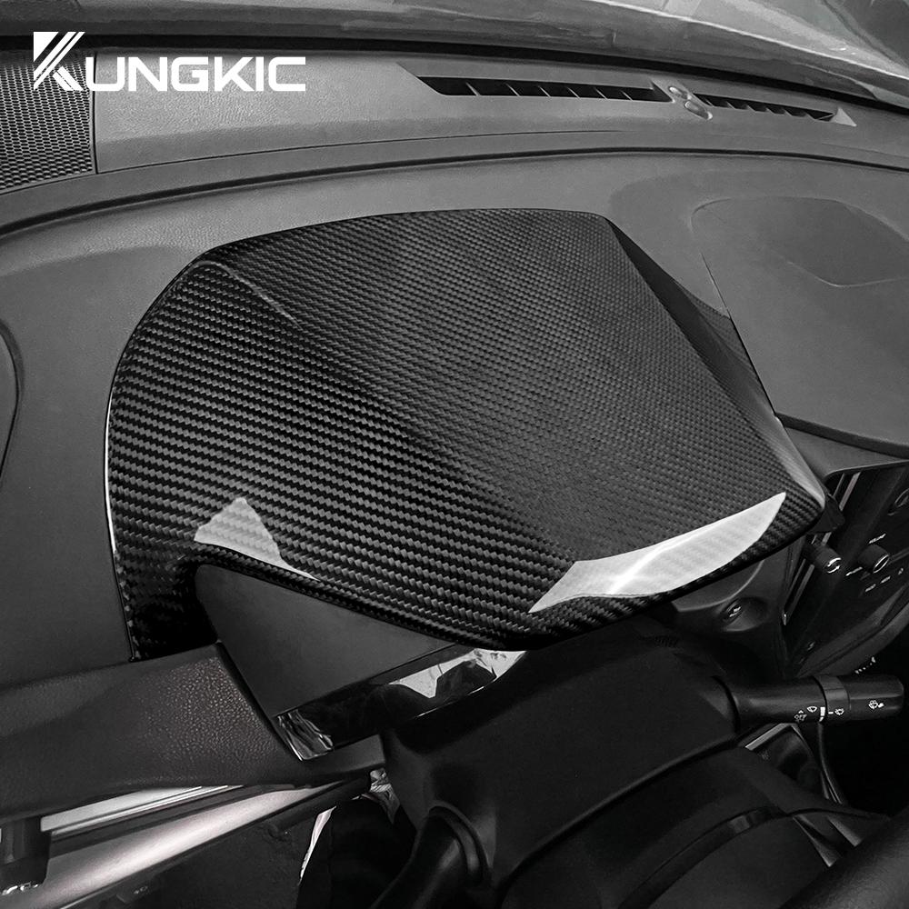 Real Hard Carbon Fiber For Subaru WRX 2025 2025 For Crosstrek 2025 2025 Car Center Console Middle Sticker Interior Accessories