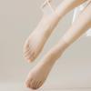 5 Paar Lunan rutschfeste durchsichtige Strümpfe, dünne Sommersocken