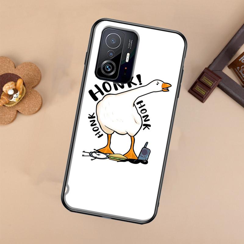 Coque Canard Dessin Animé Drôle Pour Xiaomi 14T 11T 12T 13T Pro 13 14 Ultra POCO X7 Pro X3 X5 F3 F5 F6 M6 X6 Pro Housse