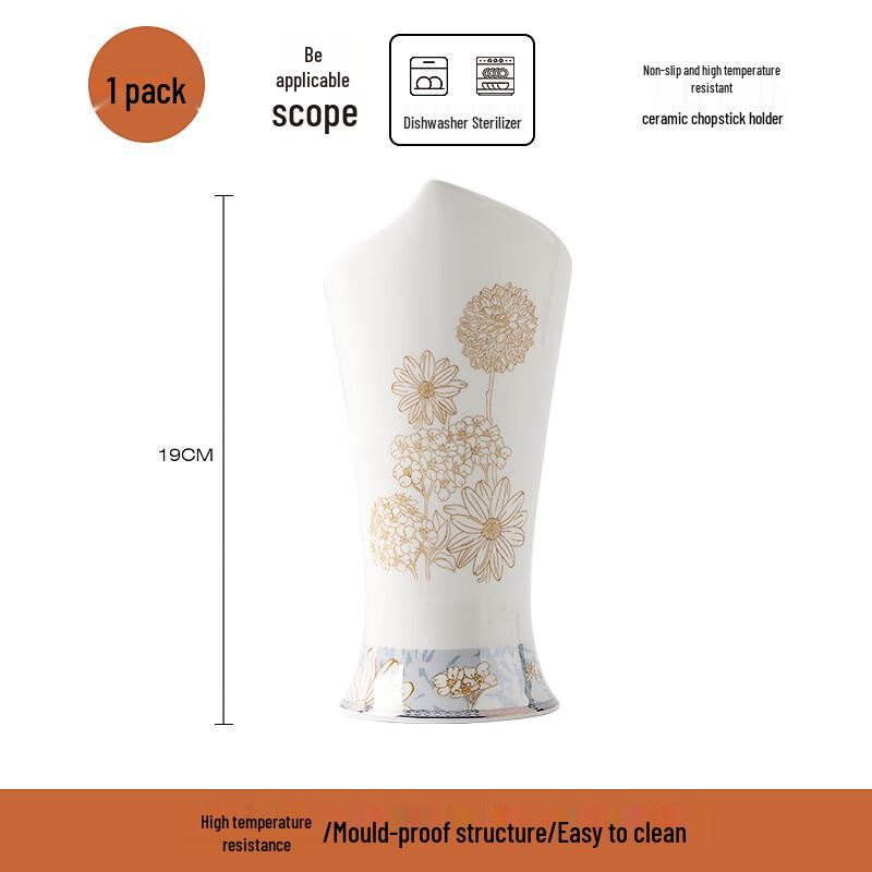 Time Wander Ceramic Chopsticks and Holder