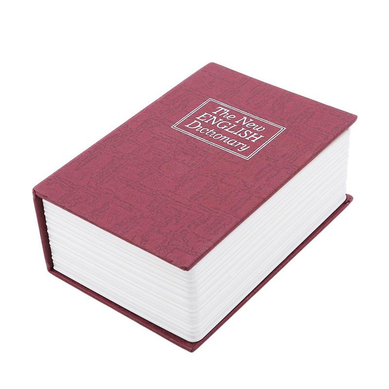 Dictionary Mini Safe Box Book Money Hidden Secret Security Safe Lock Cash Money