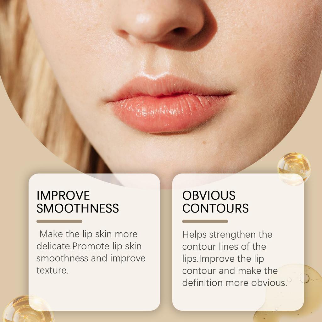 Jaysuing Lip Essence Serum Hydrating Moisturizing Nourishing Softening Lip Care 15ml