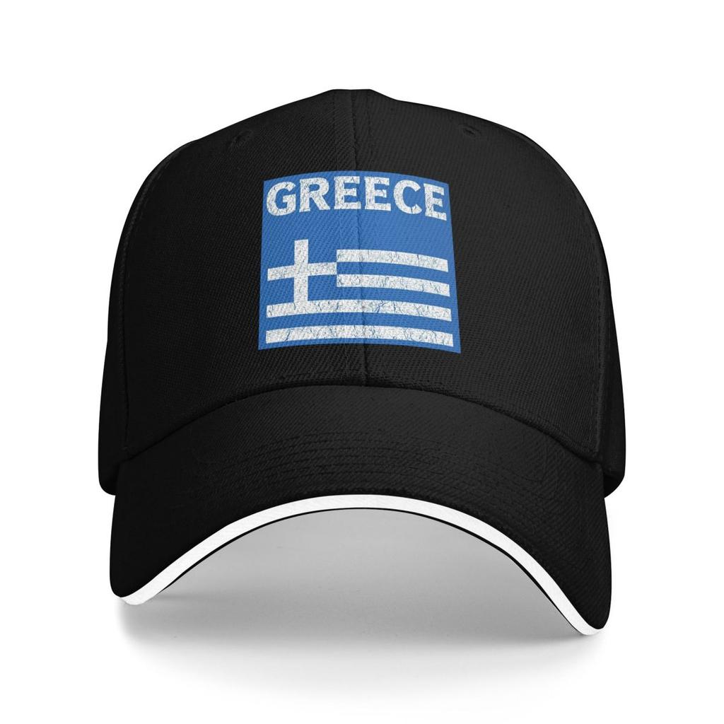 Coat Arms Of Greece Country Flag Team Baseball Caps Snapback Baseball Hats Breathable Casual Casquette Outdoor Unisex