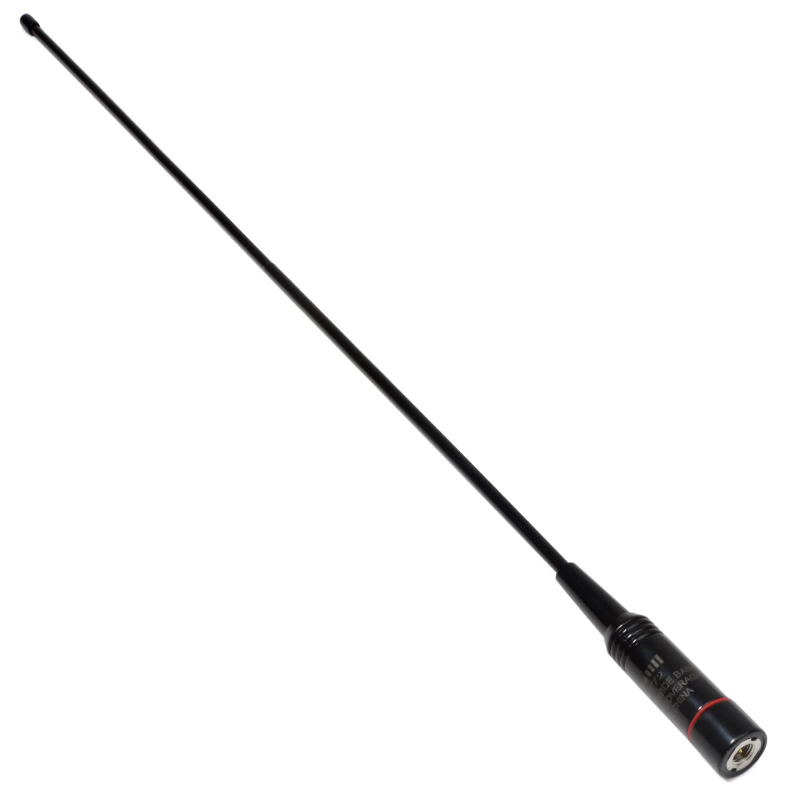 

HYS 120300MHz Airband Reception Compatible SMAP Connector Flexible Handheld Antenna Compatible with YAESU and ICOM Radios