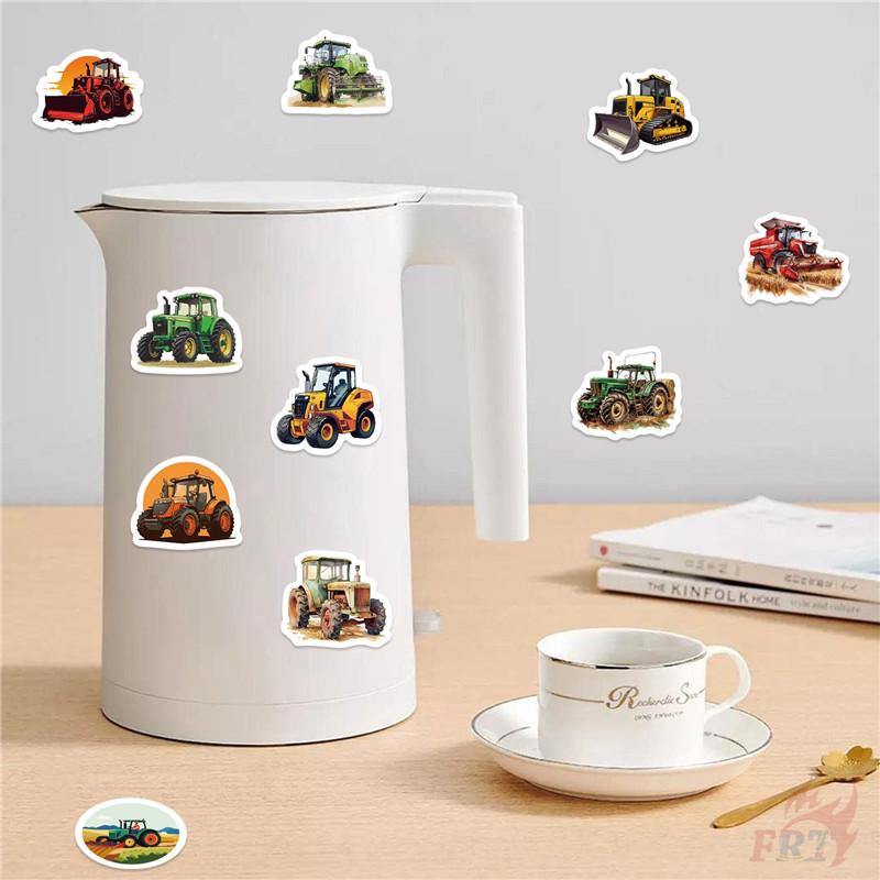 500Pcs/Roll Farm Tractors Kids Rewards Stickers - DIY Scrapbooks Album Decor Sealing Label Decals