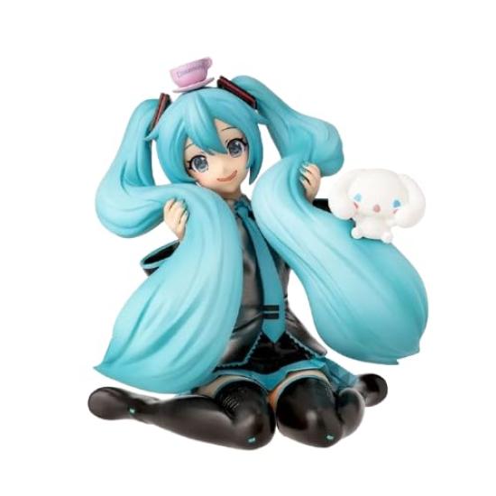 Hatsune Miku x Cinnamoroll Chokonose Premium Figure Hatsune Miku x Cinnamoroll Mofutto - - Ver.