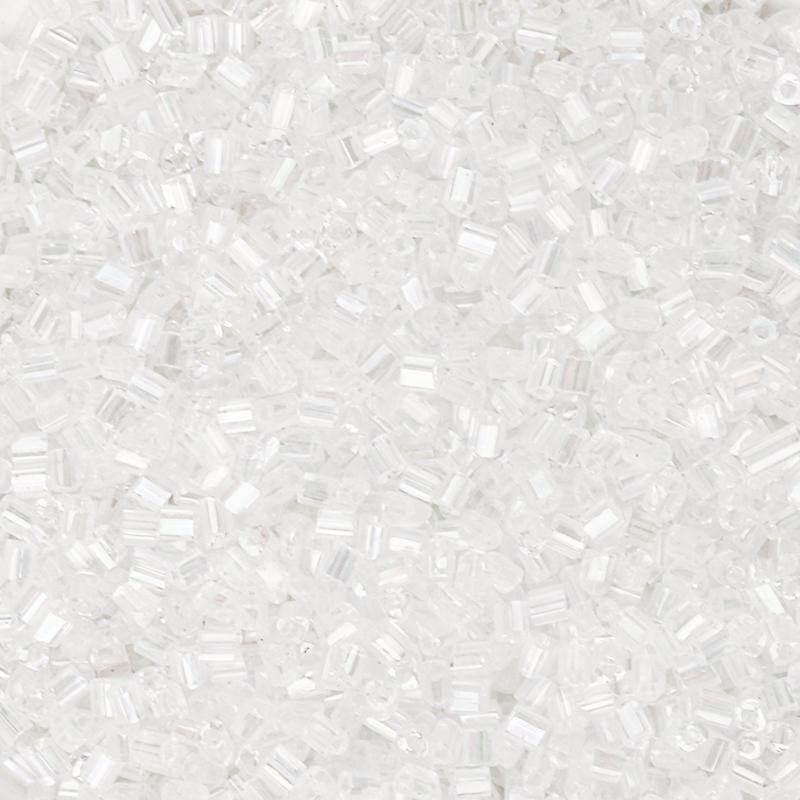 2mm Czech Glass Seed Beads Transparent Colorful Tubular Loose Rice Beads DIY Craft Bracelets Earrings Jewelry Gift Accessories