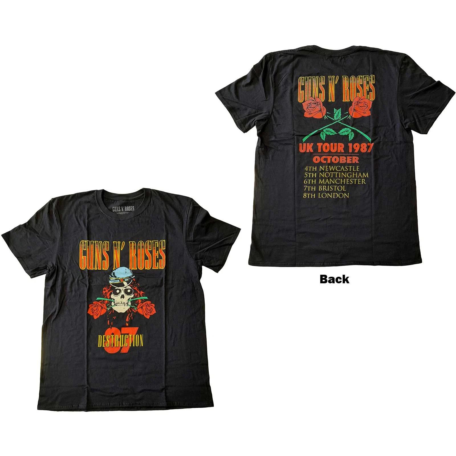 

Футболка Guns N Roses: Официальный НОВЫЙ Тур по Великобритании 87 S