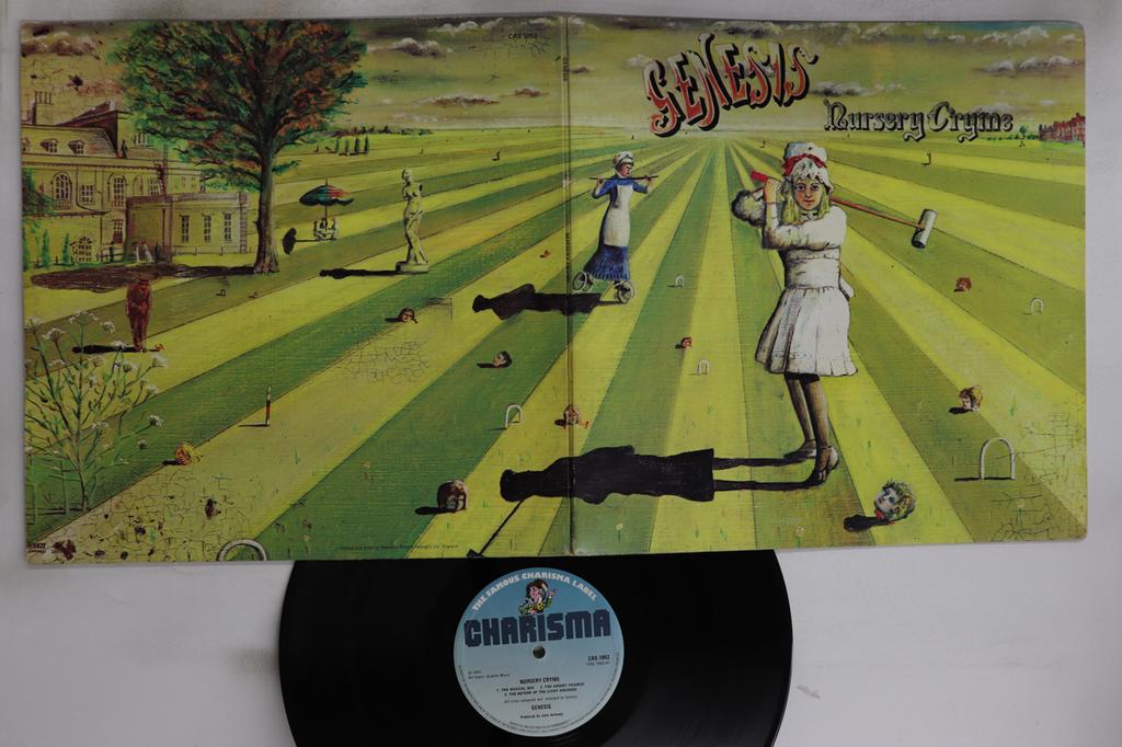 LP Record GENESIS - Nursery Cryme CAS1052 CHARISMA UK Rock Used