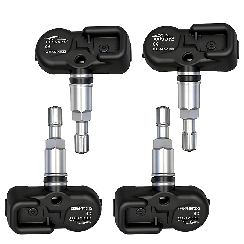 Tire Pressure Monitoring Sensors Pack Of 4 TPMS Sensor Compatible With Chevy, GMC, Cadillac & Buick -2016-2024 Cruze Silverado Tahoe Sierra Yukon XL