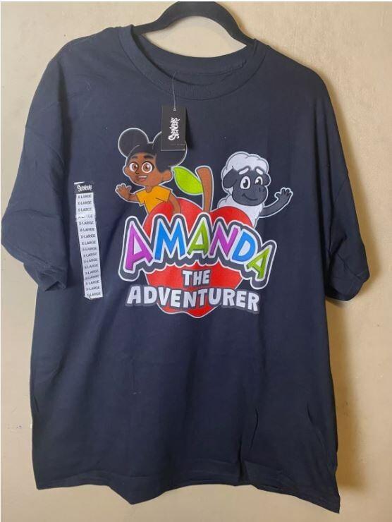AMANDA The ADVENTURER Merch Tee Men/Women Unisex Trend-NWT Unisex T-Shirt M
