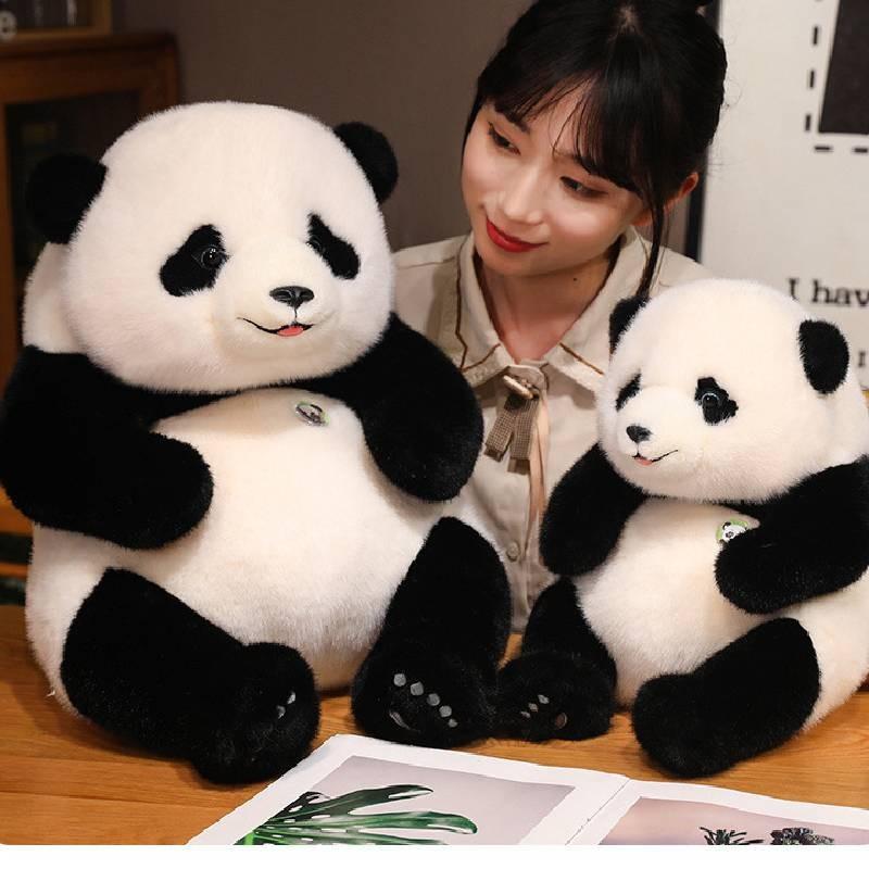 Plush Panda Toys Cartoon Animal Stuffed Dolls Room Decoration Kids Gifts Cute