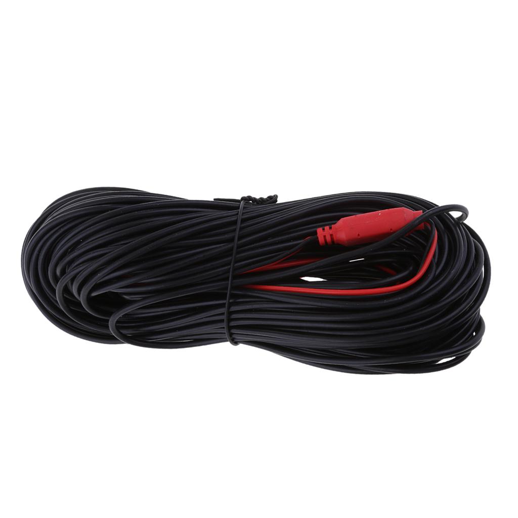 Inside The Car Connecting Line 2m Universal Car 5P Reversing Camera Extension Cord Rearview Mirror Vehicle Traveling Data Recorder Video Conversion without Plug