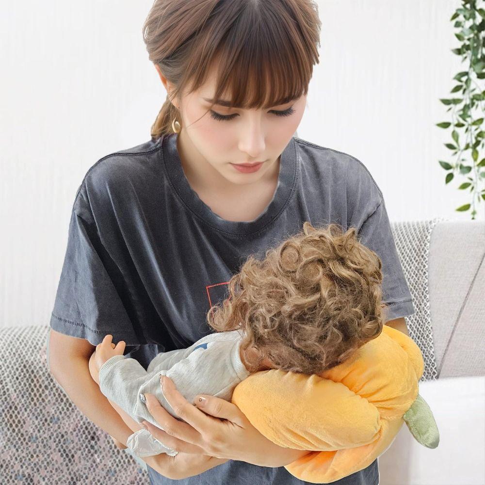 Comfortable Cozy Cradle Arm Pillow Soft Comfy Cradle Nursing Arm Pillow Baby Nursing Pillow  Travel