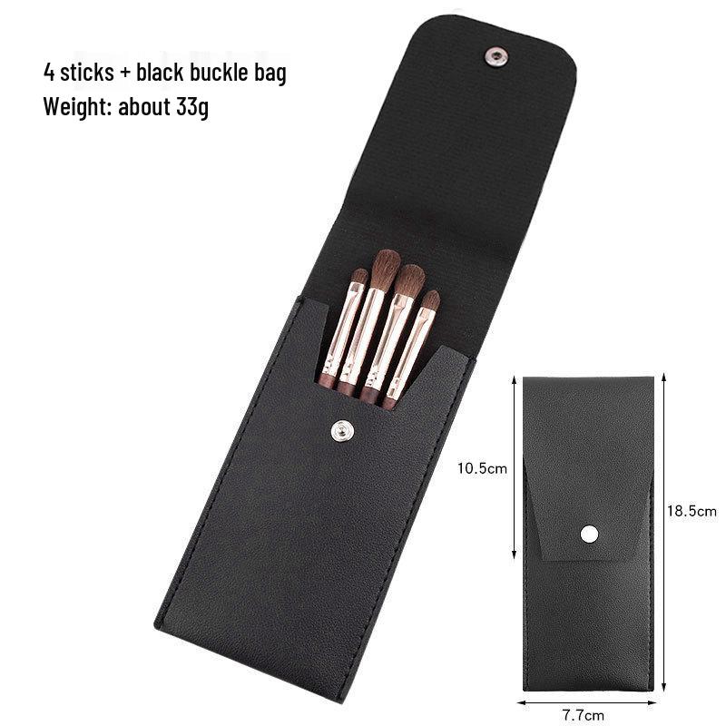 Real Pony Hair Eyeshadow Brush Set - Super Soft Blending Brushes for Beginners