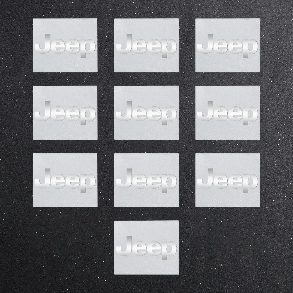 Voor Jeep 3D Aluminium Auto Interieur Stickers Embleem Decoratie Voor Jeep Grand Cherokee Wrangler Renegaed Compass Patriot Libert