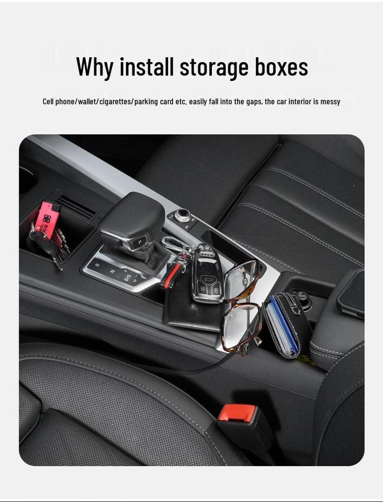 Multifunctional Car Seat Gap Storage Box