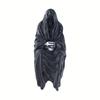 3D Printed Mysterious Decoration, Black Hooded Figure, Indoor/outdoor Desktop Display