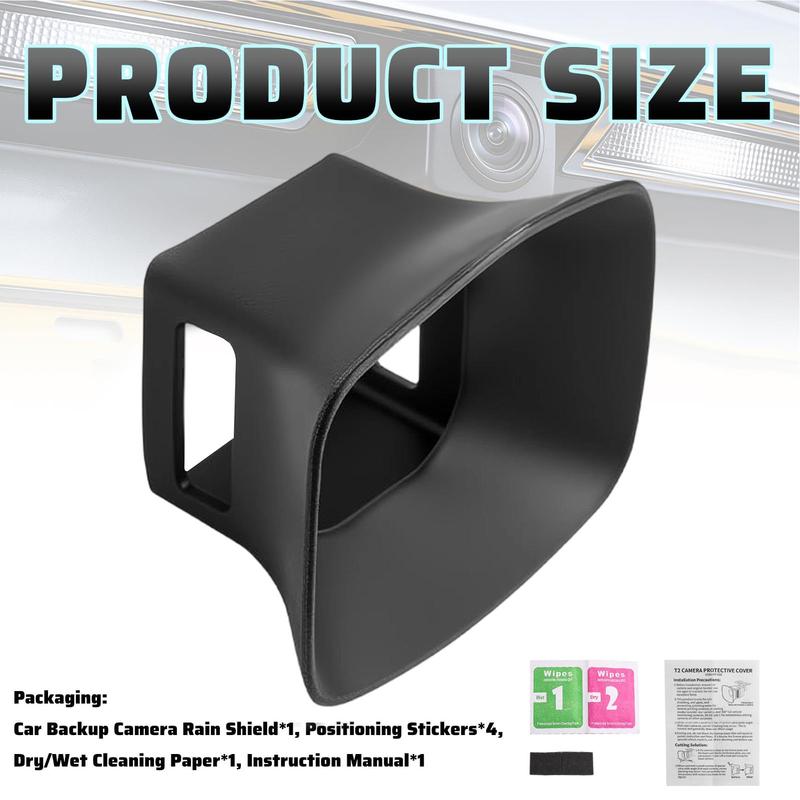 Backup Camera Rain Shield Portable Universal Silicone Guard Car Camera Protective Cover for Driver Truck RV Vehicle Exterior