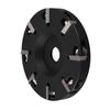 Hoof Trimming Disc Professional 8 Teeth Steel Livestock Hoof Trimming Plate for Livestock Sheep Cattles Horses Cow Hoof