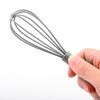 Egg Beater Utensil Non Scratch Tool Wire Whisk Silicone for Beating Frothing Blending