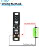 Mini 5 pièces 1S Batterie Lithium Ternaire Indicateur de Puissance LED DC 3.7-4.2V Module d'Affichage de Puissance