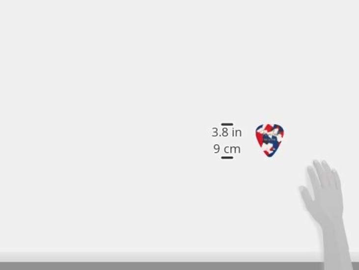 Fender Pick 351 Medium Confetti, Shape, (12)