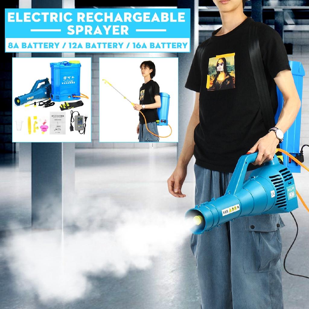 20L Tragbarer Elektrischer ULV Nebelgerät Sprüher mit Akku Ultra Kapazität Desinfektionsmaschine 10-15M Schädlingsbekämpfungssprüher
