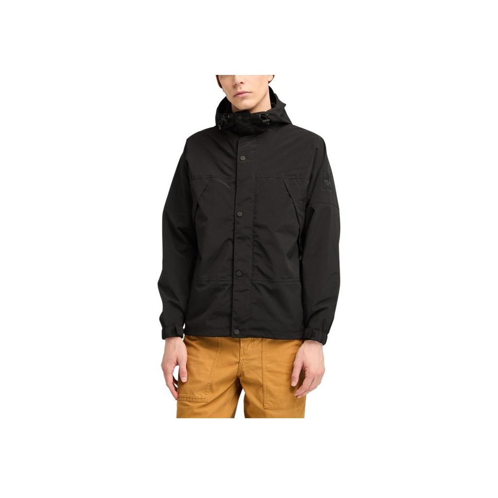 Timberland Chaqueta Impermeable Cortavientos para Exterior Hombre Chaqueta Negra A68XF001
