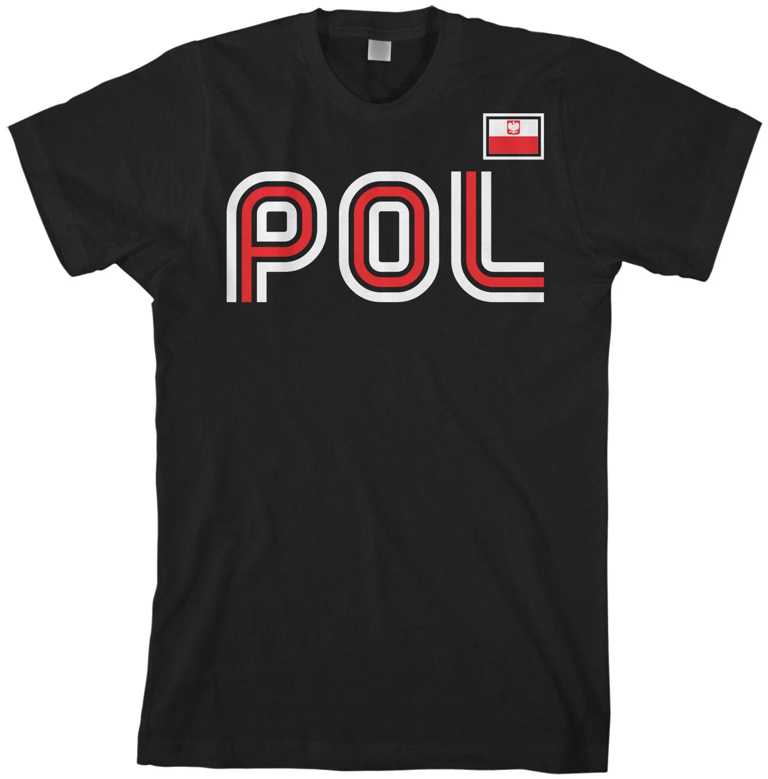 Poland Athletic Retro Series Men s T shirt Soccer 3XL