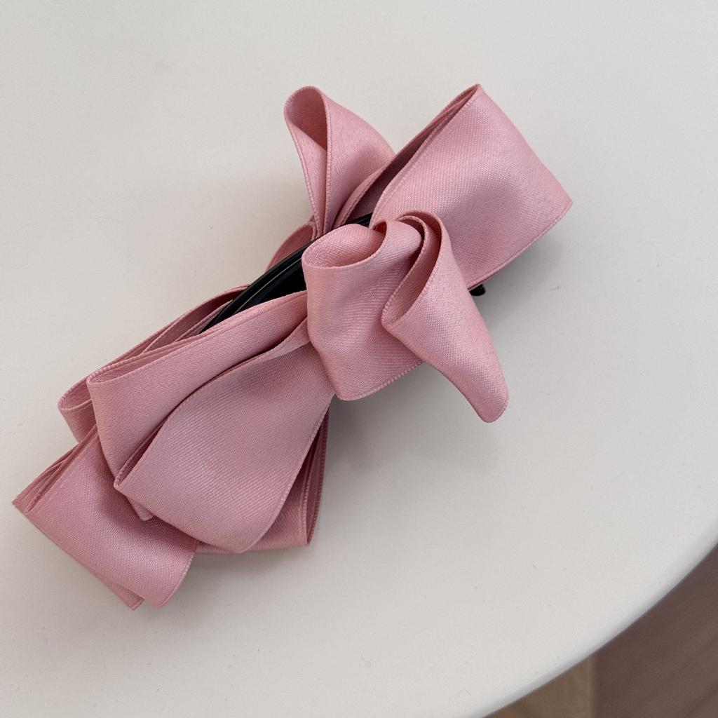 Schleife, Bananenklemme, Damen-Haarklammer, Pferdeschwanzklemme, Vertikale Klemme, Haaraccessoire, Haarnadel, Haaraccessoire