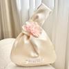 Flower Pendant Lunch Bag Cosmetic Bag New Chinese Shopping Knot Wrist Bag Small Item Pouch Cheongsam Accessories
