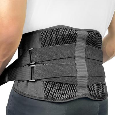 MONOQLO 2024 Primeira Metade Melhor Compra Marca Projetado por um Fisioterapeuta de Judô Suporte Lombar Corretor Cinto Lombar Pélvis Respirabilidade Design Ergonômico Unissex M