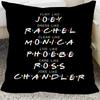 1Pc Classic Tv Series Friends Pillow Case Square Pillow Cushion Cover Bedroom Sofa Room Decoration Casual Pillow Cover