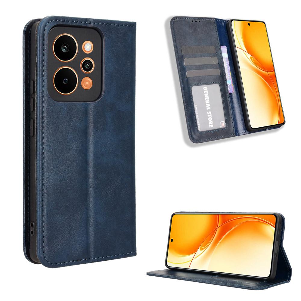 Flip Cases for Realme P4 Power Leather Case [Flip Vintage Leather] Shockproof Durable Retro Phone Case