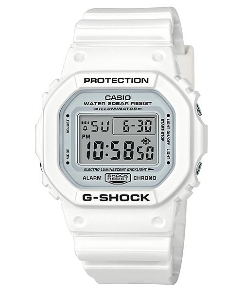 

Casio Men s Resin 200M Water Resistant Shock Resistant Alarm Quartz Watch DW-5600MW-7 белый