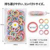 GFUN Kids Hair Ties, 100-Pack, 3cm Diameter, Soft Cloth Fabric, Gentle for Fine Hair