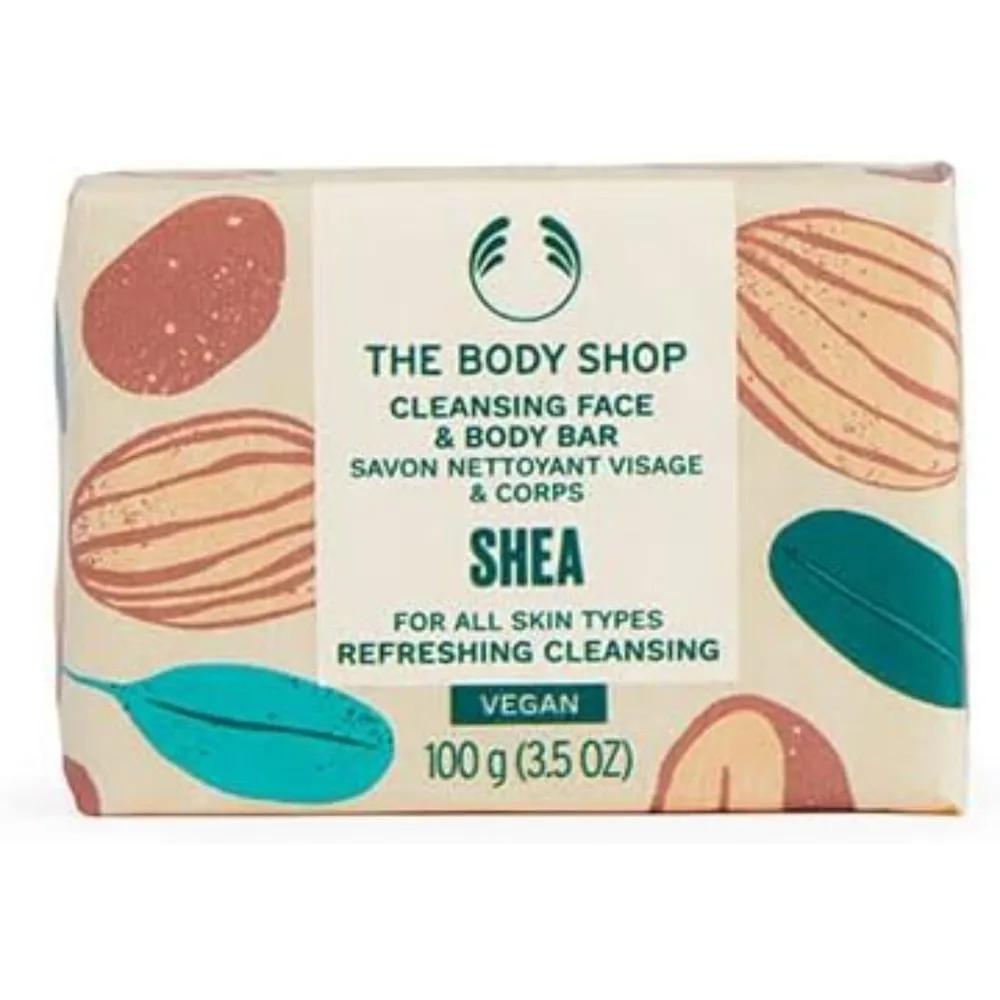 The Body Shop Мыло для очищения с маслом ши 100 г Набор из 5 штук