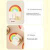 Pack of 3 Rainbow Hooks Colorful Adhesive Hooks for Bathroom Kitchen Storage Wall Hangers for Hanging Coat Key Bag