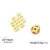 Dawapara Vintage Endless Knot Symbol Brooches Good Luck Chinese Knot Brooch Lapel Pin Stainless Steel Accessories
