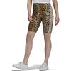 adidas Sportshorts Damen Braun Moderate Enge Hose HB4760