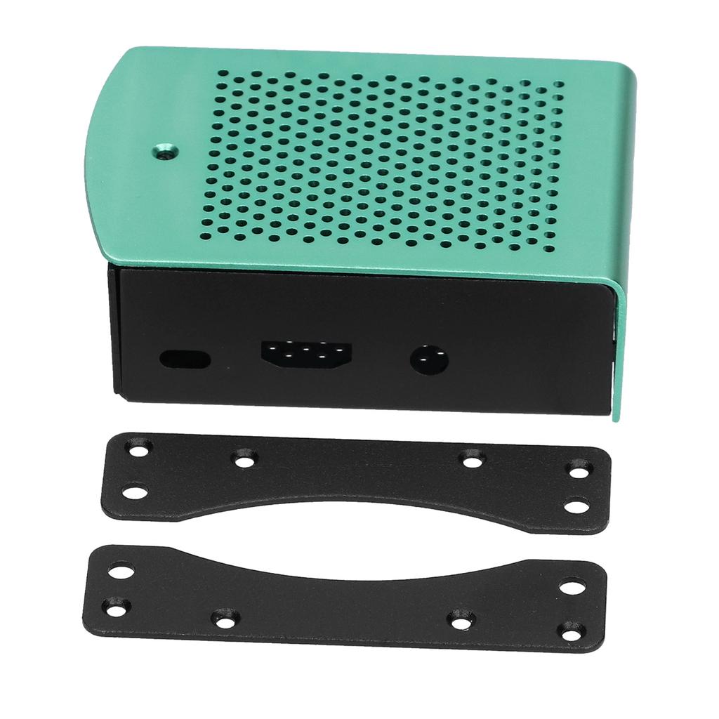 Heat Dissipation Enclosure Aluminum Alloy Protective Case with Fan for Raspberry Pi 2 3 B B+