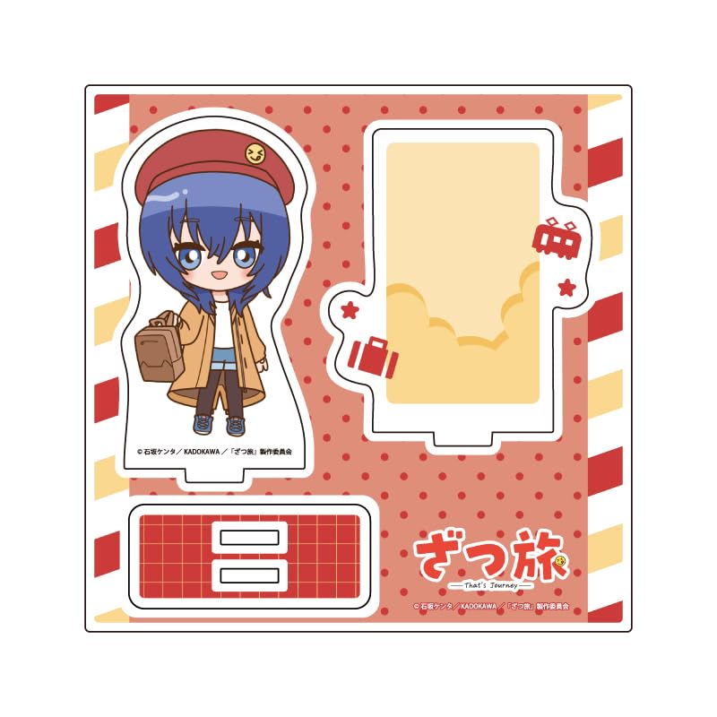 ТВ Аниме  Это Путешествие  01 Чика Судзугамори [Иллюстрация в стиле ПОП-арт] Акриловая подставка-пластина