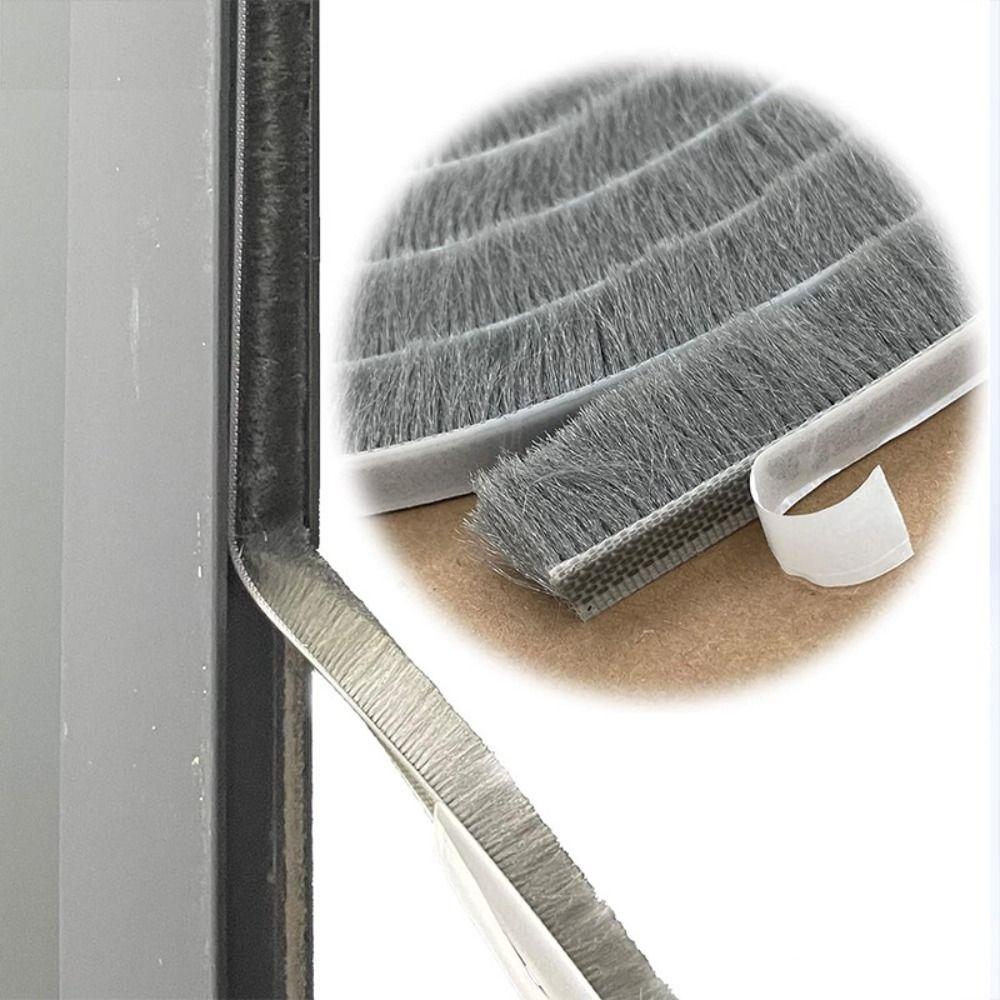 Weather Stripping Sound and Dust Strips Brush Strip Dust Sealing Strip Soft Wool Strip  Window