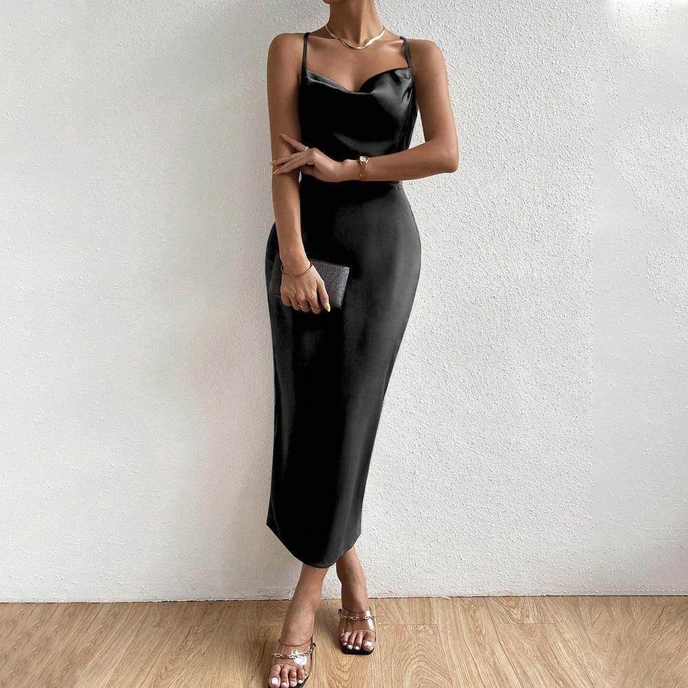 New Year Summer Vacation Beach Music Festival Commuting Work Comfortable Sexy Elegant Women'S Fashion Printed Dress