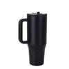 Custom Logo 40oz Stainless Steel Vacuum Insulated Travel Car Beer Coffee Mug Cup Double Walled Tumbler With Flip Straw Handle