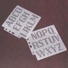 Exquisite Letter Number Stencil Template DIY Album Card Making Painting Template