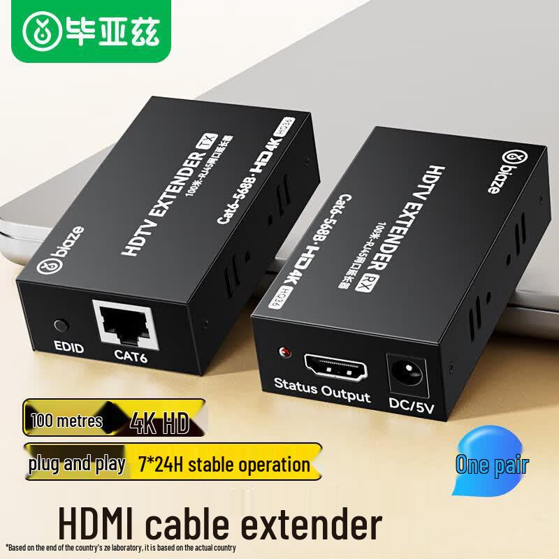 HDMI Extender Over RJ45 100M Kit