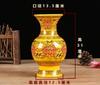 1PCS Ceramic Lotus Water Purifier Bottle for Home Furnishings Buddha Tang Color Vase Buddha Hall Feng Shui Ornament