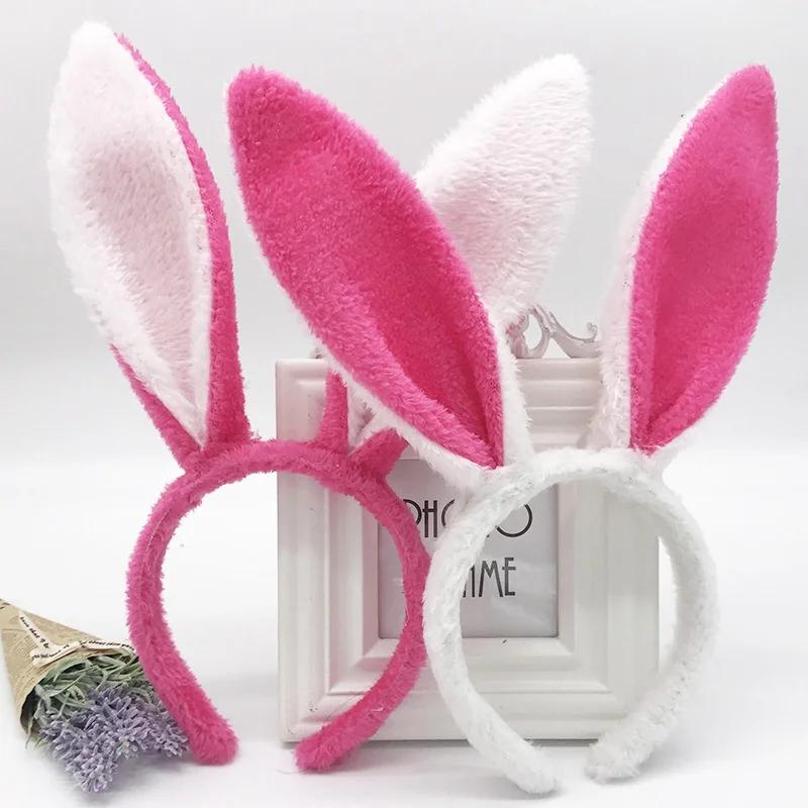 1 Pcs Cute Festive Adult Kids Bunny Ears Headband Easter Party Decorations Gifts